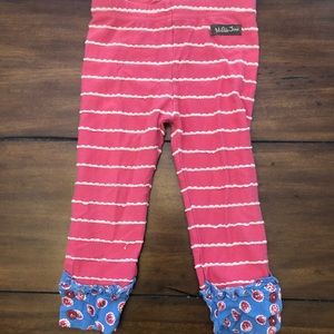 Matilda Jane girls size 2t leggings. EUC.